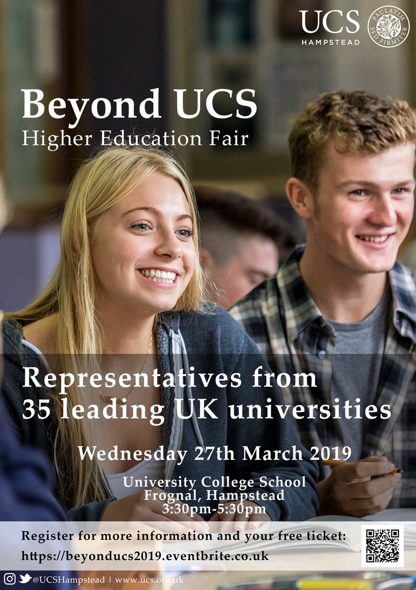 UCSHampstead's tweet photo. #Information booklets and sound guidance being offered by reps at the #OverseasUniFair. We had welcomed @essec, @MaastrichtU, @iedbarcelona & @IEuniversity among others. Don't miss our #HigherEducation Fair features 35 leading UK unis on Wednesday 27th 3.30pm-5.30pm. #BeyondUCS https://t.co/NuAfbKpvlT