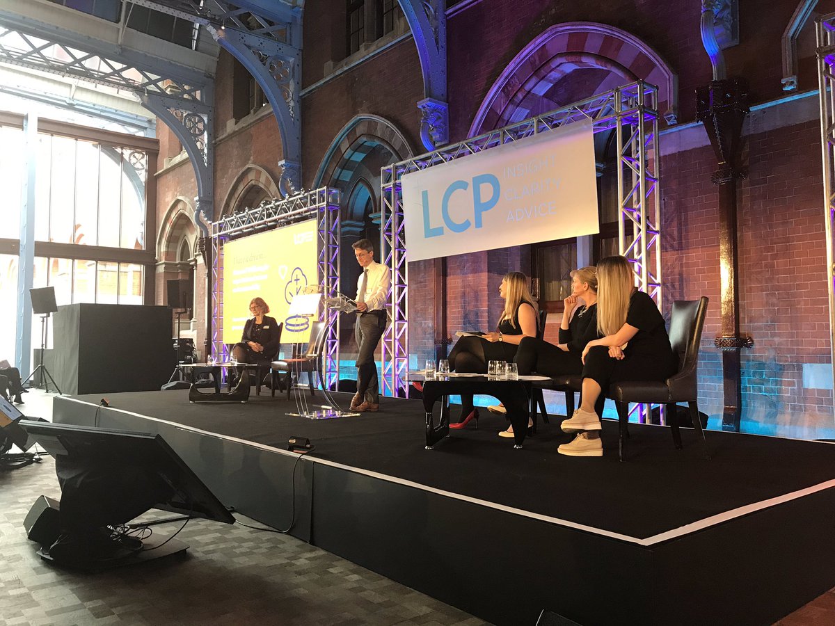 What a fantastic first session @LCP_Actuaries! #LCPDCconf