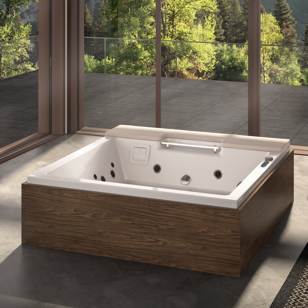 albatros_srl's tweet photo. Elegante, tecnologica, personalizzabile.
Ma anche compatta: SOREHA MINI POOL è una #minipiscina che si adatta perfettamente anche in appartamento, grazie alla sua altezza ridotta. #idromassaggio https://t.co/8iH1lwEXak