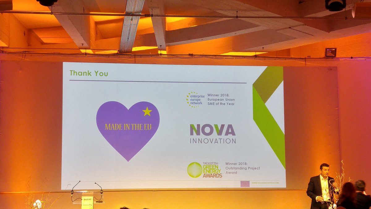Giulia_Brussels's tweet photo. Big thanks to @EU_EASME team organizing our #AwayDay19 for bringing #SimonForrest from @NovaInnovation to #Brussels!
👏
Great inspiring speaker, amazing project!
Congratulations #EUnice 👶🇪🇺 #tidalenergy #OceanEU #madeintheEU 🌊🌀🐟 https://t.co/5A36aApBnH