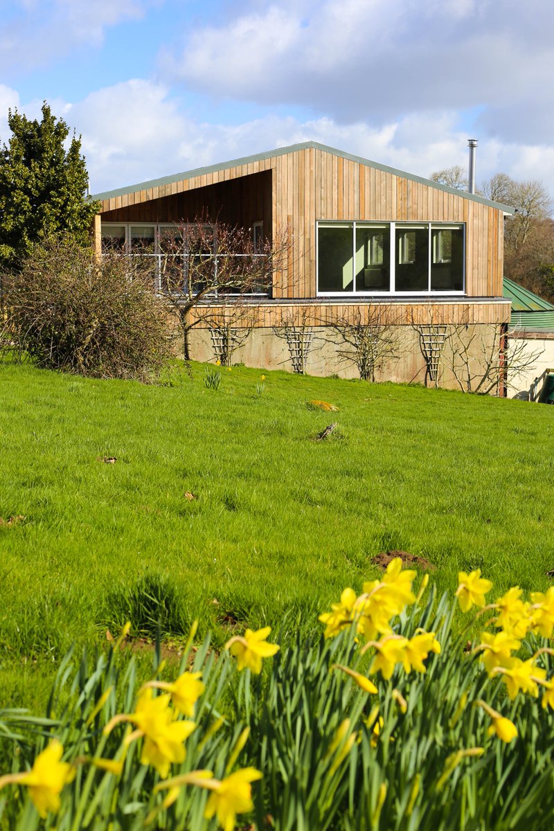 The yoga barn enjoying some well deserved spring sunshine today... 🌻 #yoga #springhassprung #IsleofWight #escapetothecountry