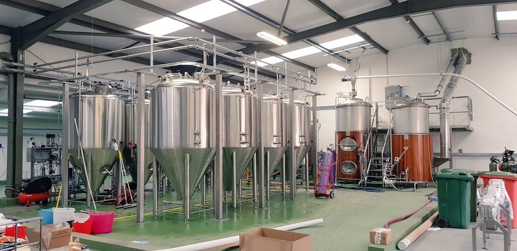 Great viewing today of the <a href="/pilotbeeruk/">Pilot</a> exhibition in their 'brewery'. So much attention to detail, looks just like the real thing.