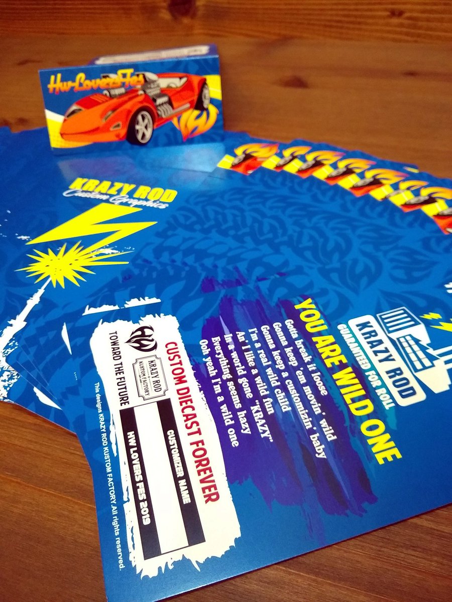 KrazyRodNews's tweet photo. HW LOVERS FES( @fes_hw )のバギーパック用ヘッダー完成!
未来のカスタマイザー達にこの思いが届きます様に!
是非会場で手に入れて下さい^^
#HWLF
#HotWeelsLoversFes
#TwinMill
#KrazyRod
#KustomFactory https://t.co/P9vaAz2CQi