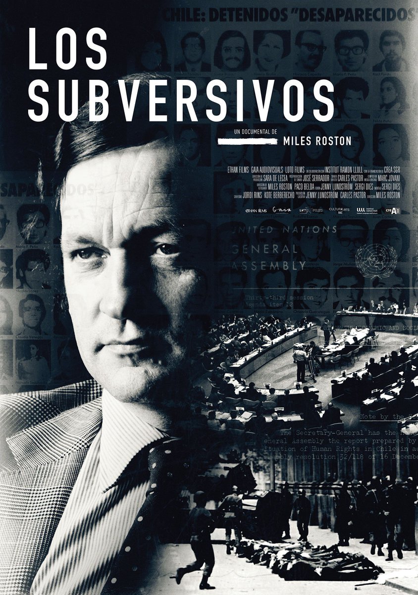 ICIPeace's tweet photo. #Recomanem Estrena de #LosSubversivos, sobre la vida de #TheoVanBoven, el director de #DDHH de l'ONU que els anys 70-80 es va enfrontar a les dictadures d'Argentina, Xile o Espanya i que va ser clau en la construcció del sistema de protecció dels #DDHH

Div 22 a Cinesa Diagonal! https://t.co/uOEV1Gb3Dx