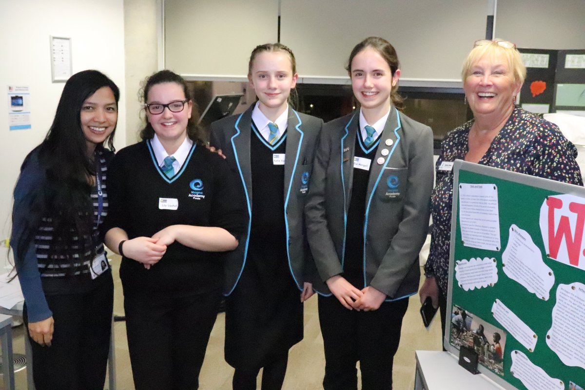Massively proud of (l-r) <a href="/JocShepherd/">Jocelyn Shepherd</a>, Lily, Katie &amp; Eve who competed for <a href="/MagnaAcademy/">Magna Academy Poole</a> in the 2019 <a href="/stem/">Stem</a> STEM Challenge <a href="/bournemouthuni/">Bournemouth Uni</a> last week.

More women in Science, please!

<a href="/Magna_Science/">MagnaScience</a> <a href="/ScienceZoneUK/">Science Zone UK</a> @TeamScienceEdu @pixlscience <a href="/STEMEduc/">STEM Education</a> @RSC_SW <a href="/AspirationsAT/">Aspirations Academies Trust</a>