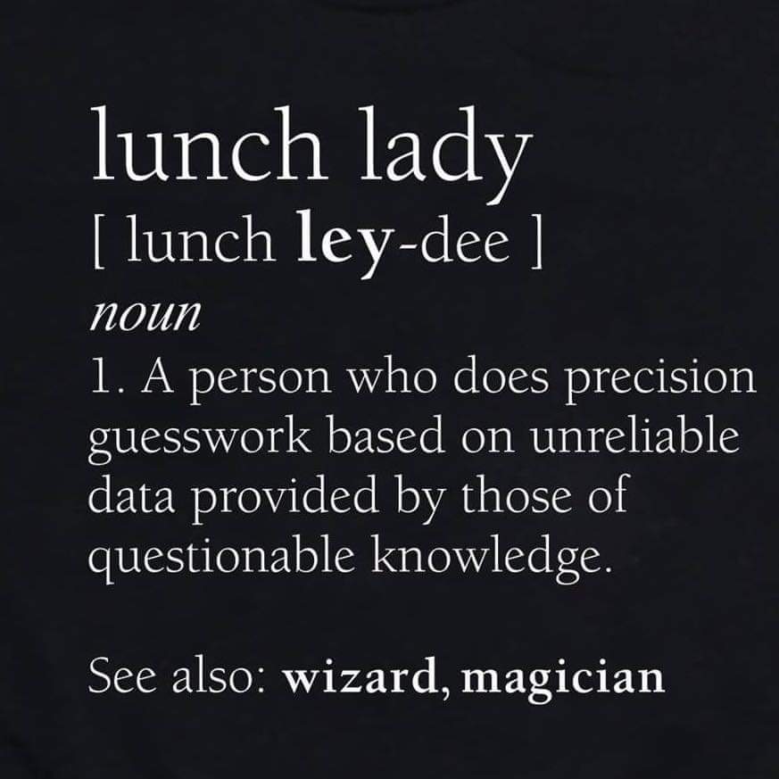 ChefSam88's tweet image. #truth #amazing #schoollunch