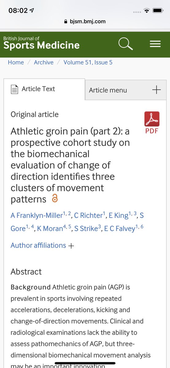 BJSMPlus's tweet photo. Two game-changers:
Very prevalent in males who partake in multidirectional sports #AFCSEMS19 @enda_king
Part A: https://t.co/bo35jF5vzP
Part B: https://t.co/qX4nP6xidr
#KeyReading https://t.co/rzbo0zBDk8