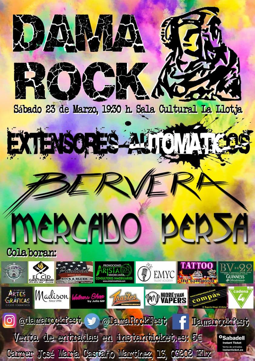 Solo quedan 4 días para el DamaRock y tú todavía sin tus entradas!?A QUÉ ESPERAS PARA PILLARLAS!?Aquí te dejo el enlace. No te quedes sin ellas!! instanticket.es/#/detalle/DAMA…