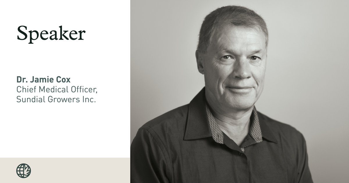 CivilizedWCC's tweet image. Dr. Jamie Cox, Chief Medical Officer @sundialcannabis, will inform us on the science behind cannabis and its real health benefits. Check out #CivilizedWCC programme and topics worldcannabiscongress.com/programme/