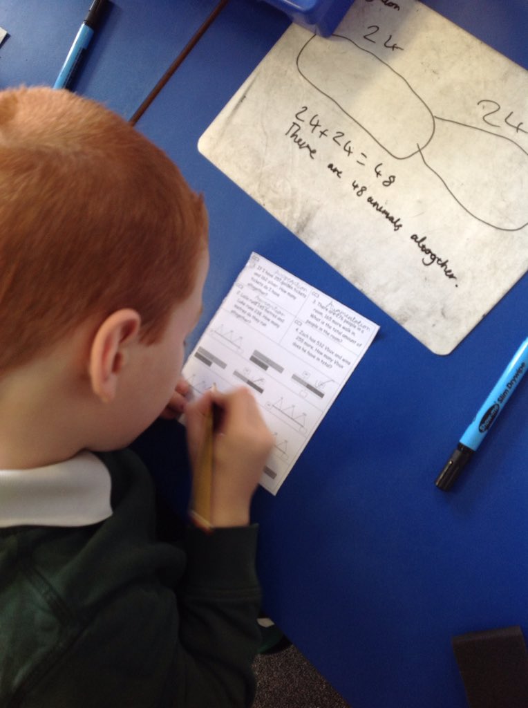 TGPS_NorthLincs's tweet photo. Year 3 have started on their chilli challenges. We are identifying the correct addition model and then identifying the correct pictorial representation. #TGPSMaths #TGPSYear3 #TGPSProblemsolving @NumberFunDave @senseofnumber https://t.co/2m2Pn3zVuB