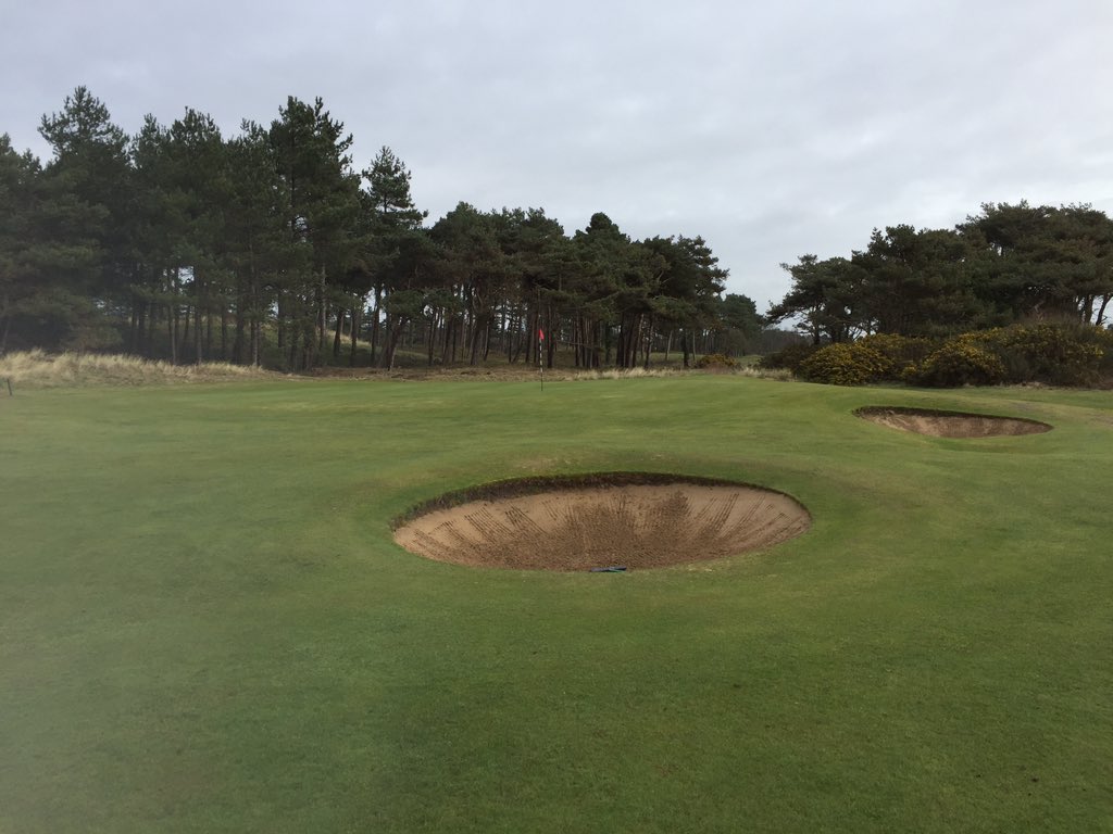 Before &amp; after tree thinning work on the 6th &amp; 10th holes <a href="/FormbyLadiesGC/">Formby Ladies Golf Club</a>
