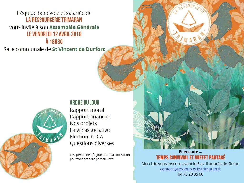 Le 12 Avril 2019: Assemblée générale ressourcerie-trimaran.fr/le-12-avril-20…