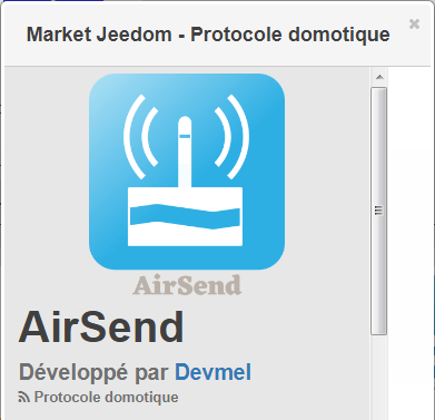 devmel's tweet photo. #AirSend #market #jeedom #plugin https://t.co/lUtXOE8Ghd https://t.co/B0ZUsMlLzp