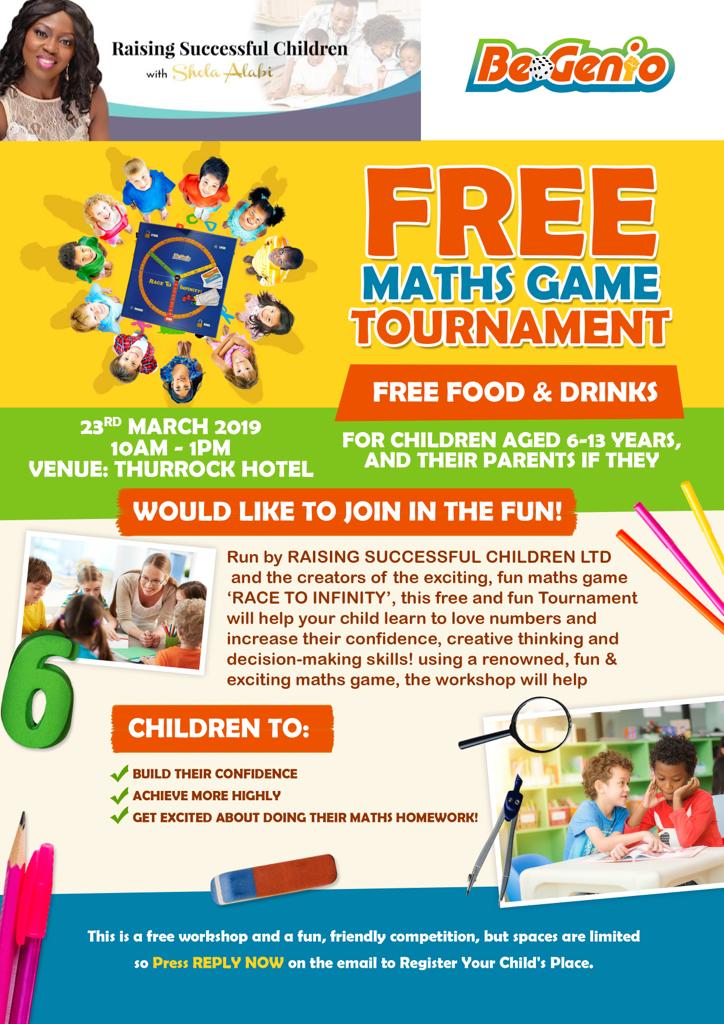 BeGenioCity's tweet image. If you are in London - join us!  #MathsFun #MathsEvent #MakeMathsFun

eventbrite.co.uk/e/parent-child…