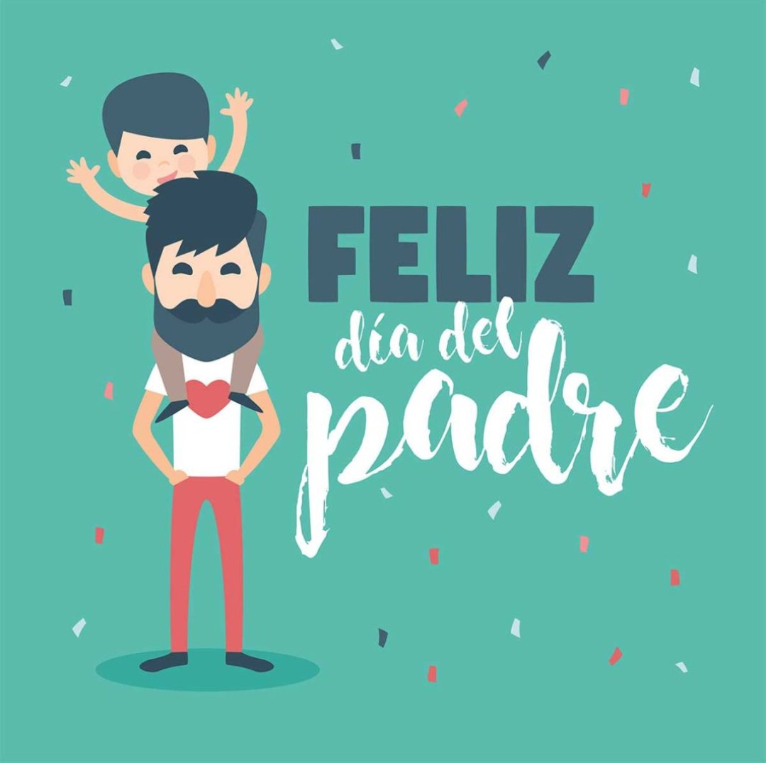 hiberlin's tweet photo. ¡Felicidades a todos los papás! 😍😊 #diadelpadre #fatherday #FelicidadesPapa #FelizDiaDelPadre https://t.co/naFlnh00AS