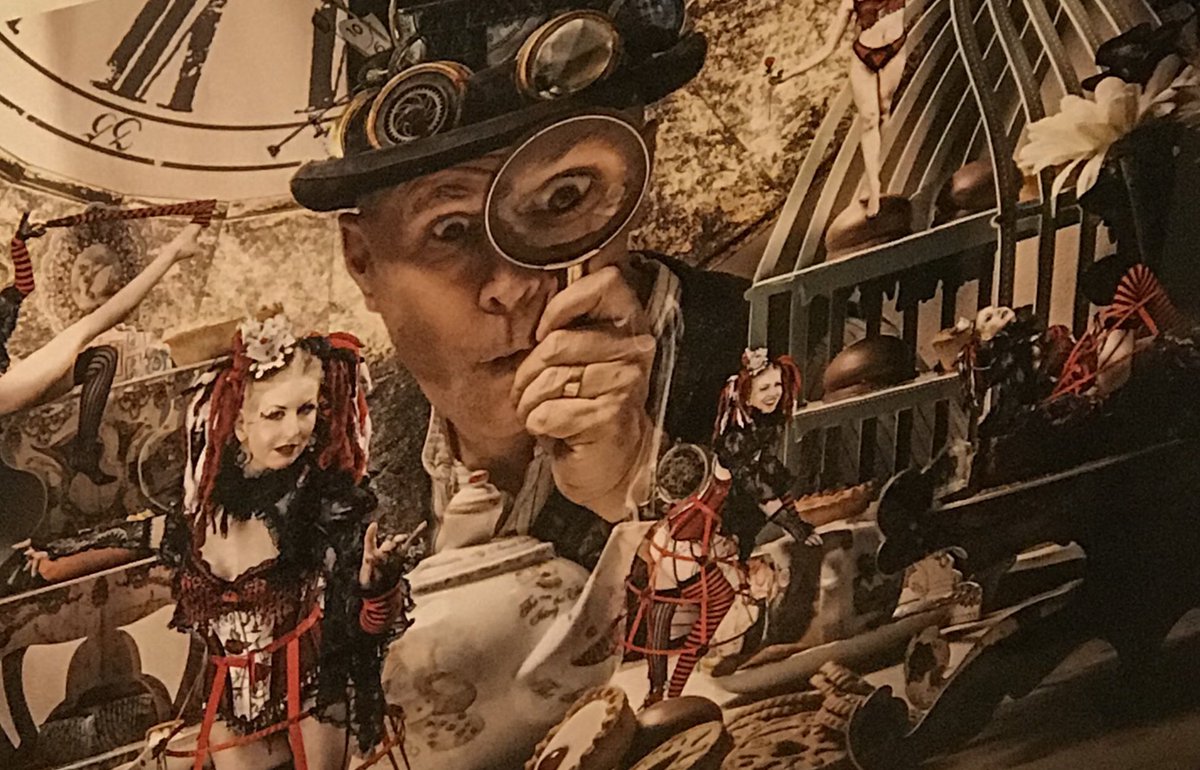 QuiteGreat's tweet photo. Thanks to @WandsworthRadio for the wonderful interview with @artimaginarium https://t.co/mdOl4QPkyv #steampunk #theculthouse #steampunkart https://t.co/ns8Y1hc9mJ