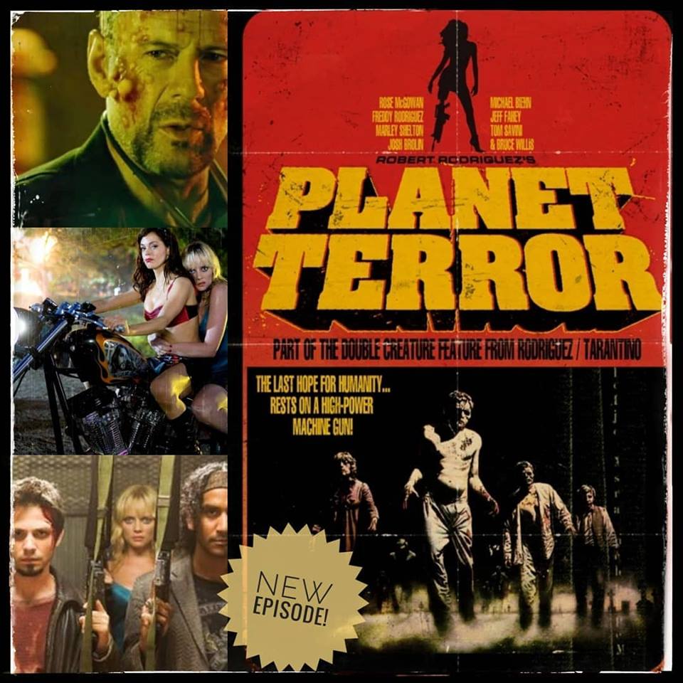 throwbackreviews.com/HorrifiedChick…
New episode out. This week we watched 2007s #planetterror that can be summed up as gross, oozy, gooey, globby, goo gah.  Hear our thoughts wherever you listen to podcasts. #podcasting #podcast #horrorfansunite #horrormoviereviews #horrormoviepodcast