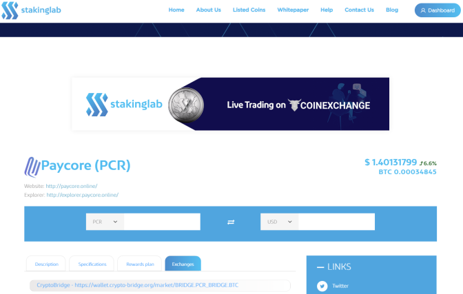 PayCore coin tweet media