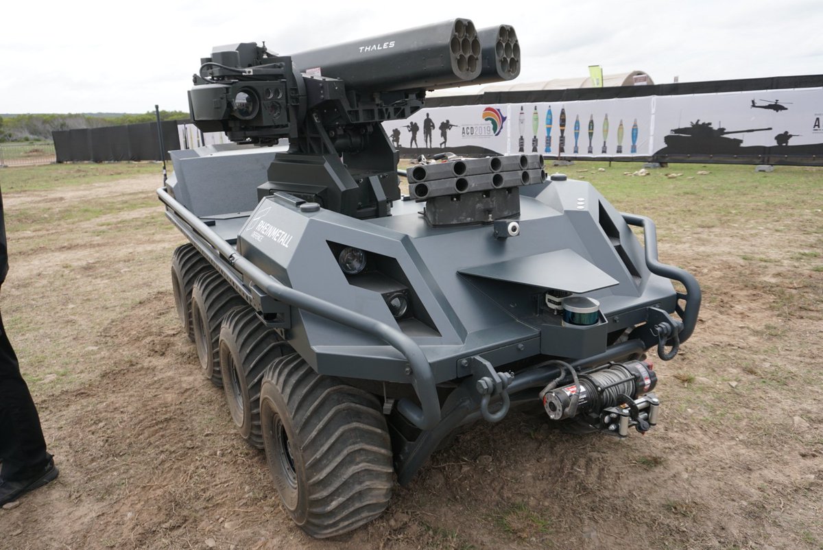 Resultado de imagen para UGV Rheinmetall Mission Master