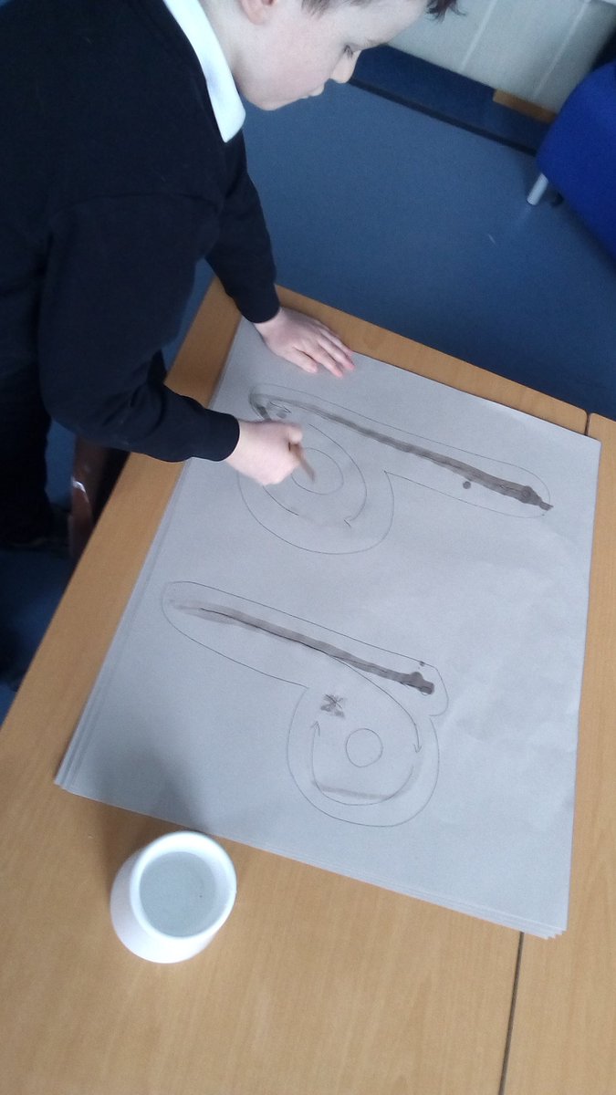 Someone is really beginning to take care and pride with his presentation! #WatchUsGrow <a href="/IWBSFalkirk/">Inclusion&Wellbeing</a> @oxgangschool