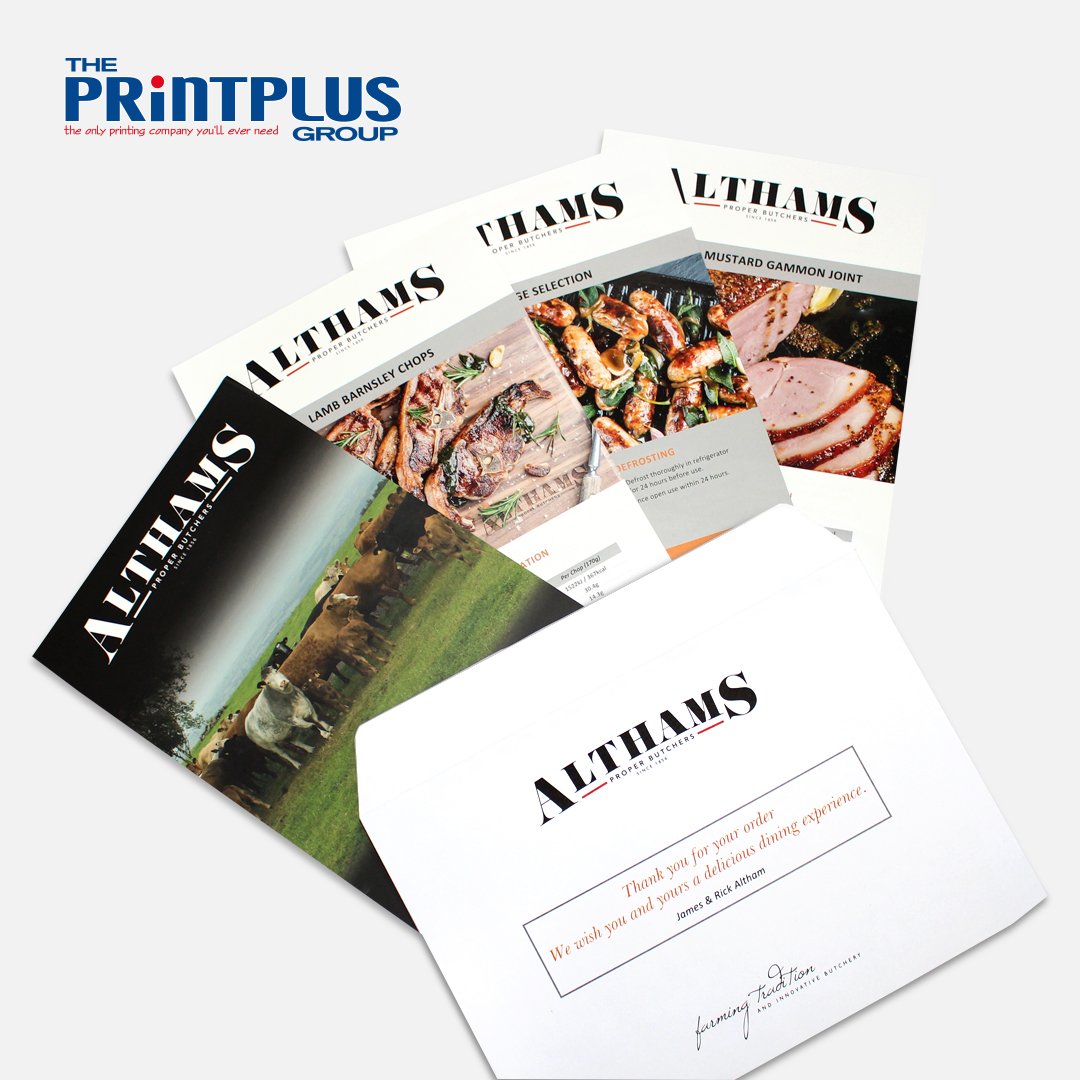 PrintPlusGroup's tweet photo. Envelope and Flyers designed and printed for Althams Butchers βοΈ
On the lookout for some new Marketing Material? Then give us a call today and a member of our team will be happy to help π
π 01253 299620
#printing #flyers #envelopes #leaflets #printplusgroup #poulton https://t.co/fgt1Q8KJQ2