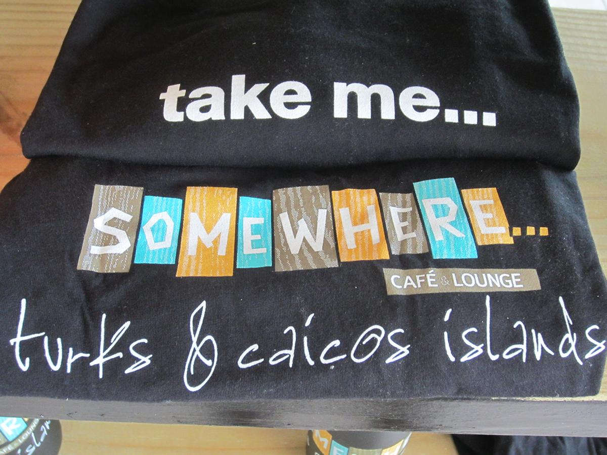 Take a piece of Somewhere anywhere!  Now available at the Café in the "WearSomewear" retail shop. You will find Mugs, Stickers, Thermal Bottles, Hats, and our limited edition logo tees-popular with island visitors. 
#Mugs #Stickers #ThermalBottles #Hats #providenciales