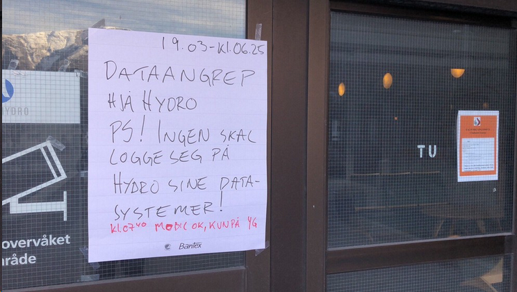 sign from another office  https://www.nrk.no/norge/skreddersydd-dobbeltangrep-mot-hydro-1.14480202
