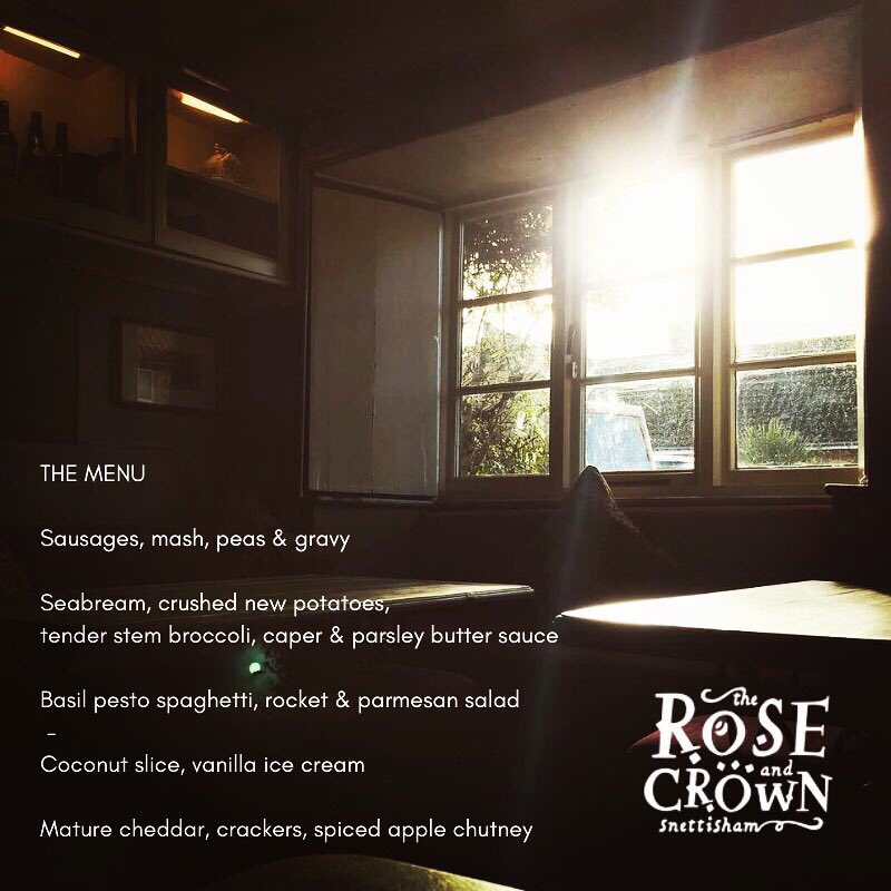 rosecrownsnetti's tweet image. We are delighted to offer an incredible 2 Courses for £12.50 lunchtime offer from Monday to Friday each week. 

See the second photo for the current menu and call us on 01485 541382 to book your table. 

#food #offer #2for #pub #norfolk #snettisham #eat