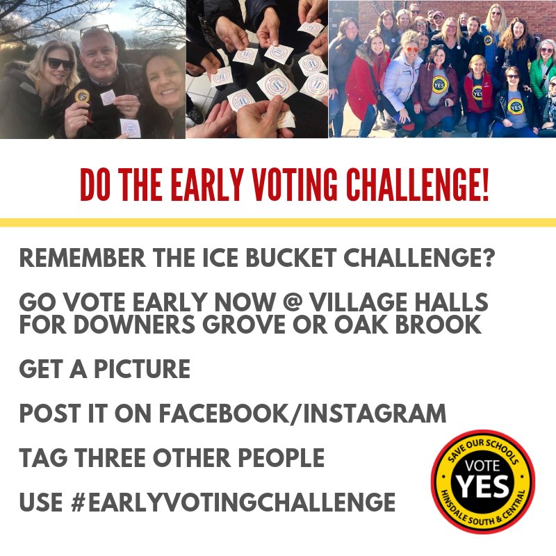 D86Vote's tweet photo. Let’s go YES voters! Time for the #EARLYVOTINGCHALLENGE! https://t.co/RDoNMKsX4y