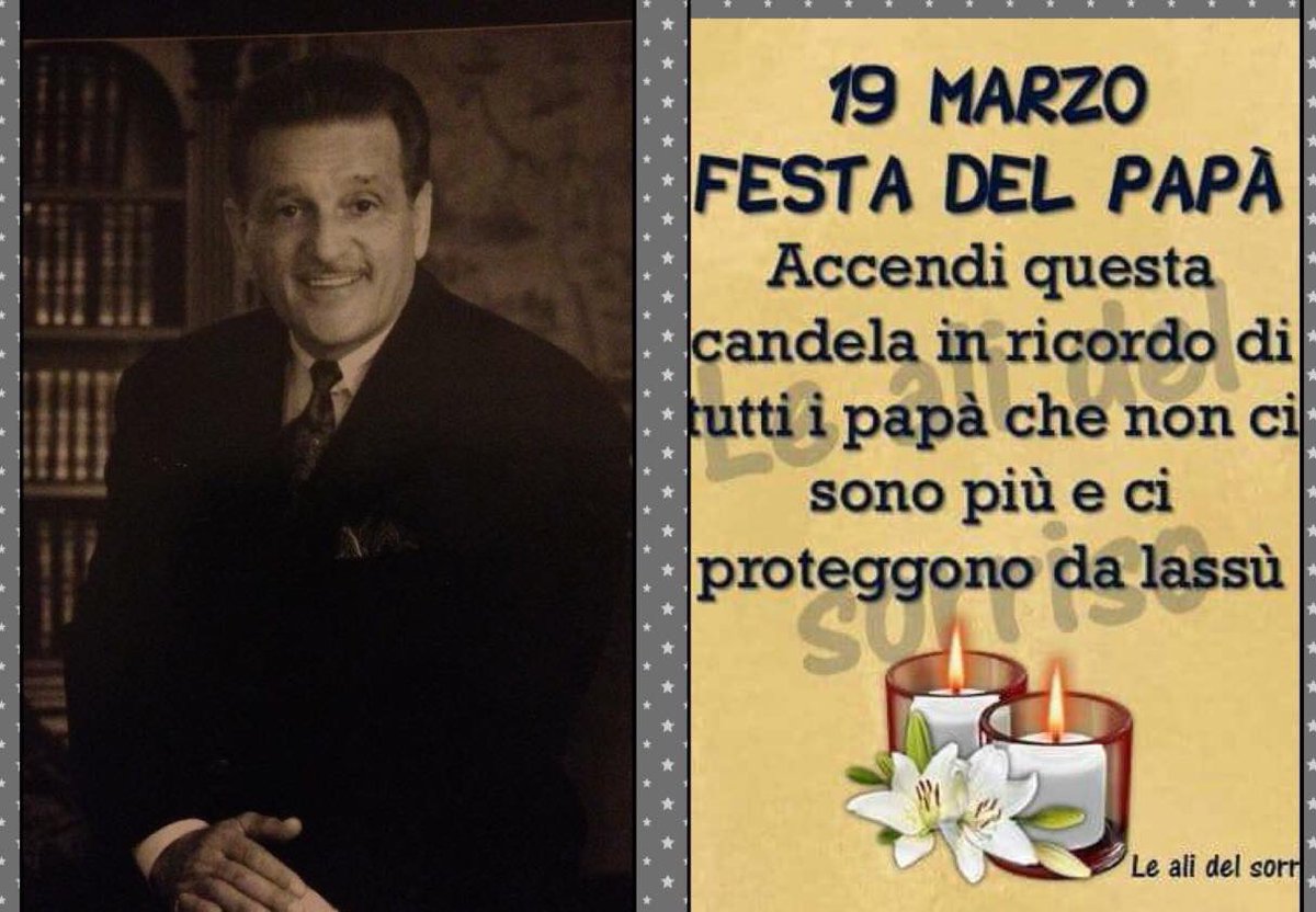 ❤️✨🙏 Auguri Dad...I miss you 🙏✨❤️ Ti Volgio Bene! Buona Festa del Papa 🎶 #ItalianFathersDay #festadelpapà 🇮🇹 🎶❤️