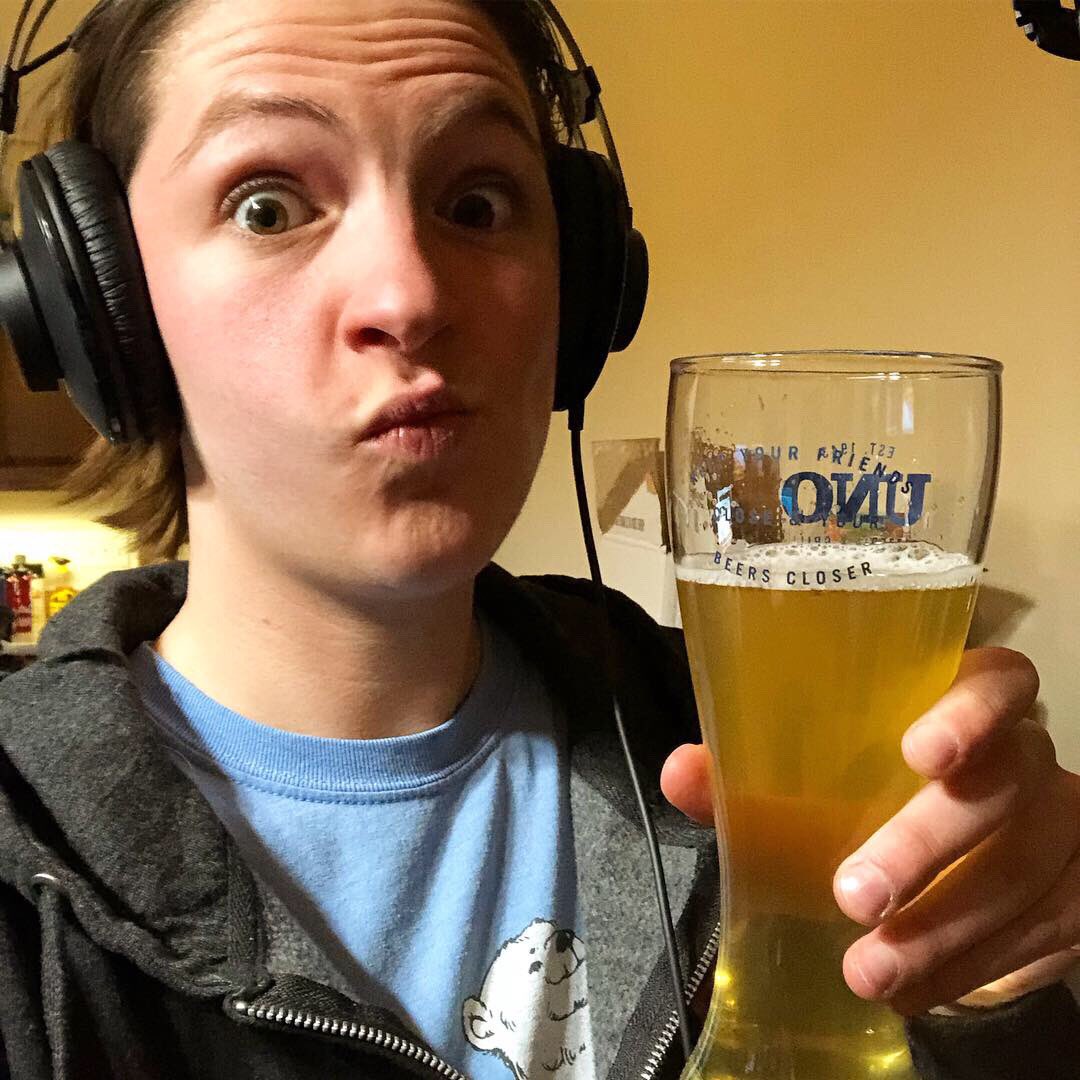 #tastetesttuesday trying out the Impersonator by @NorwayBrewingCo while recording the next @brewroots episode. Highly recommend this brew. Easy drinking and true to style. Simply a delish pils.