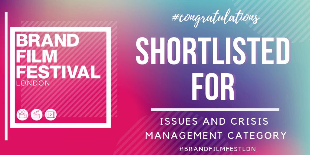 tillingcreative's tweet photo. Really pleased that another film has been shortlisted this year @BrandFilmLDN. Working with BP and ICAM, we developed the "act, don't ignore" communication campaign which is helping to make a real difference. Once again it's great to be a finalist. #filmawards #BrandFilmFestLDN https://t.co/87E3N84Kip