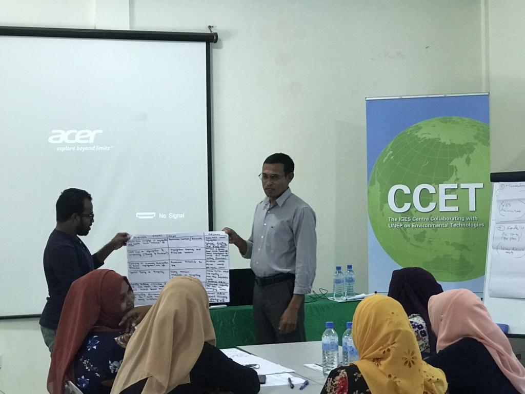 MvNids's tweet photo. Attended on the workshop of small Grants pilot project for Zone 6 Conducted by the ministry of environment in collaboration with institute of Global environmental strategies, Japan (IGES).
#IGES #SaafuRaajje #CleanNadella #FehiNadella https://t.co/3Q4IaMSzgs