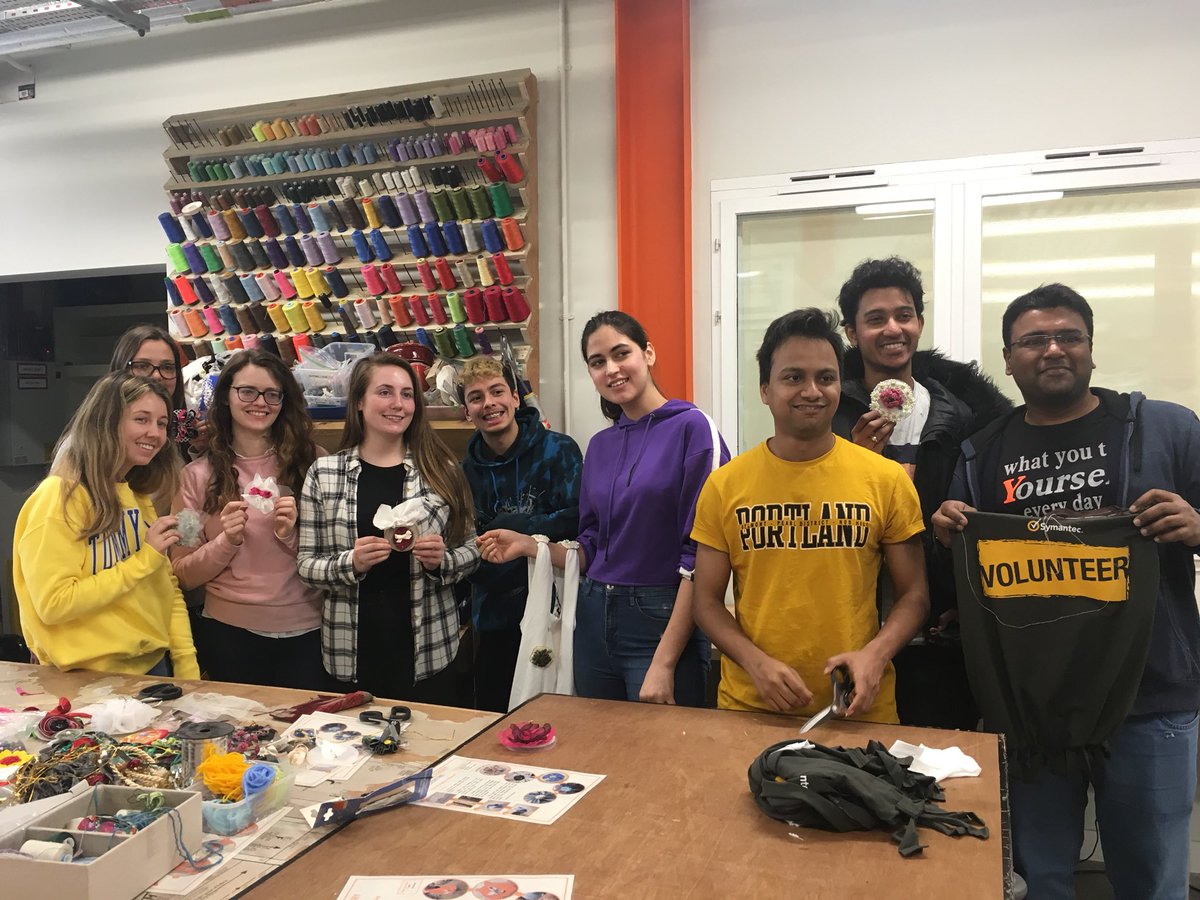 martarocchis's tweet photo. #greenDCU #sustainability #makeithappen @BusinessDCU @DublinCityUni #upcycling #fashion https://t.co/BYaL8Va6KN