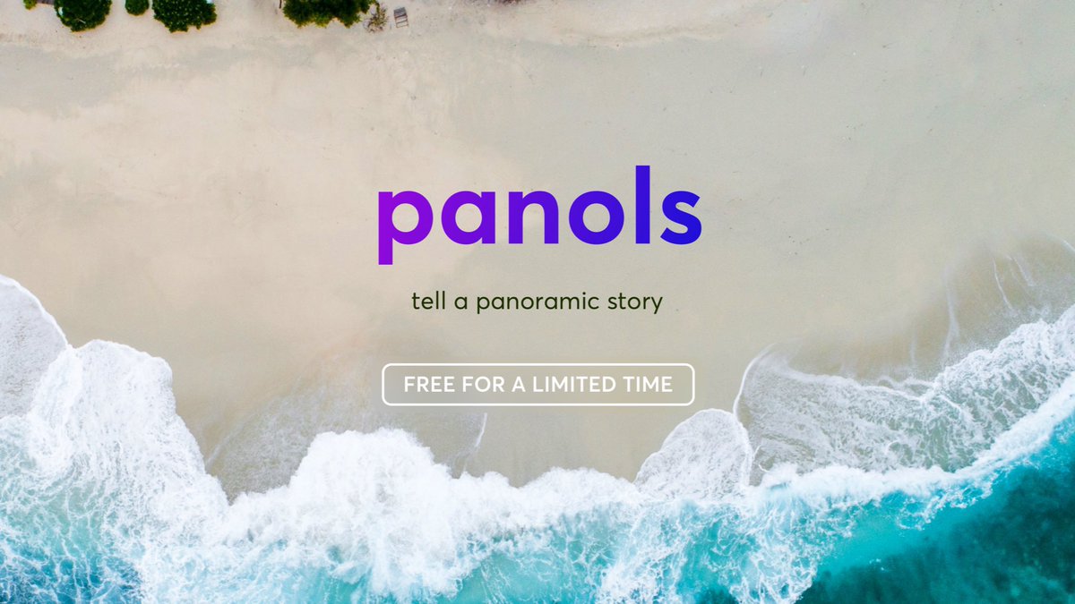 You heard this right, <a href="/PanolsApp/">Panols</a> is free this week!

Best way to share your panorama shots on <a href="/instagram/">Instagram</a> 🏞

Get the app while supplies last! 🙌🏼

👉🏼 apple.co/Panols 👈🏼