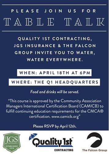 TheFalconGroup1's tweet photo. Falcon Engineering, Quality 1st Contracting and JGS Insurance cordially invite you to join us for a free education panel on April 18th at 6 PM. Click here to register today! #TheFalconGroup https://t.co/LMXhslkuaa https://t.co/Q1YGZf1ZTv