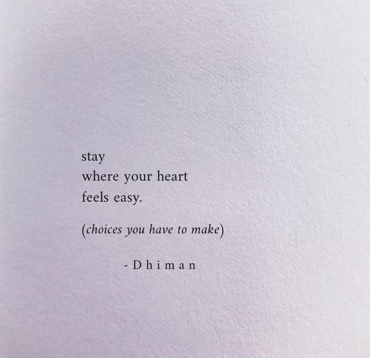 choices