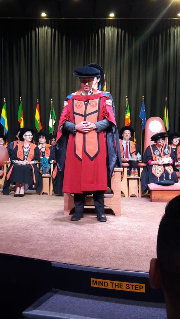 We are extremely proud of one of our APC team members. Last night Michael Harber graduated with his PhD in Auditing.