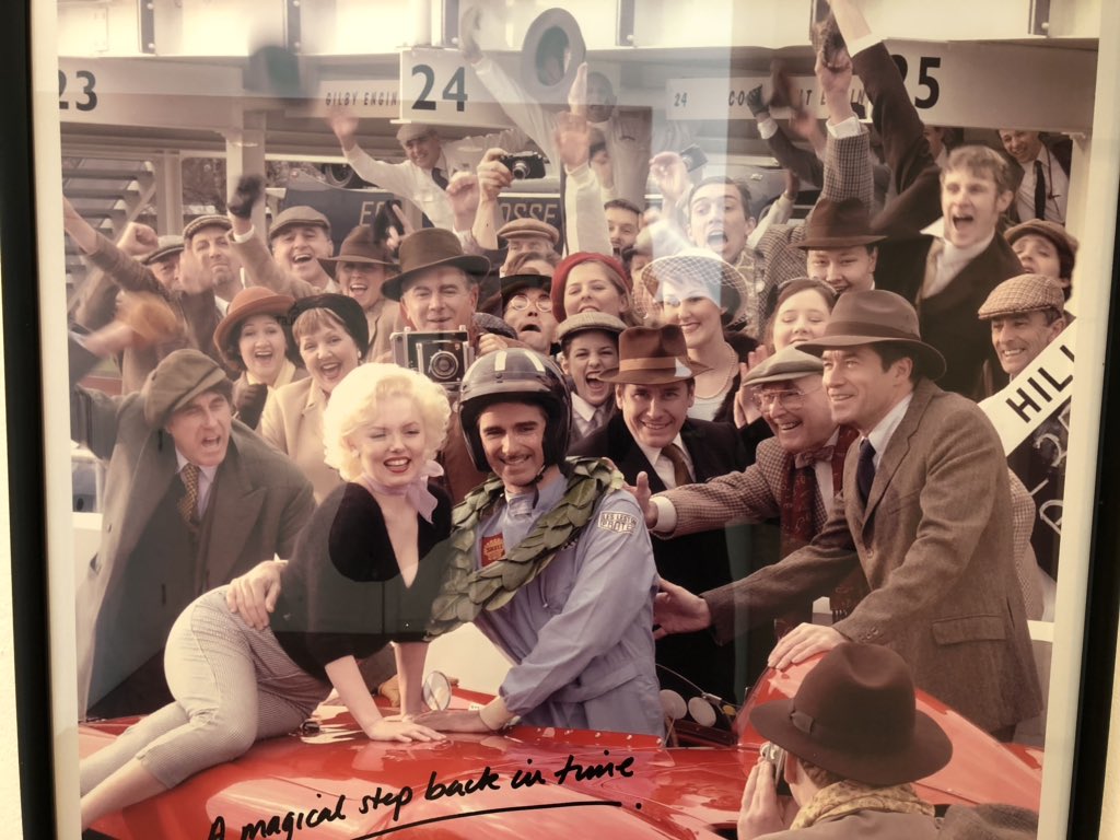What a fabulous picture at the famous Goodwood circuit..

How many can you name?