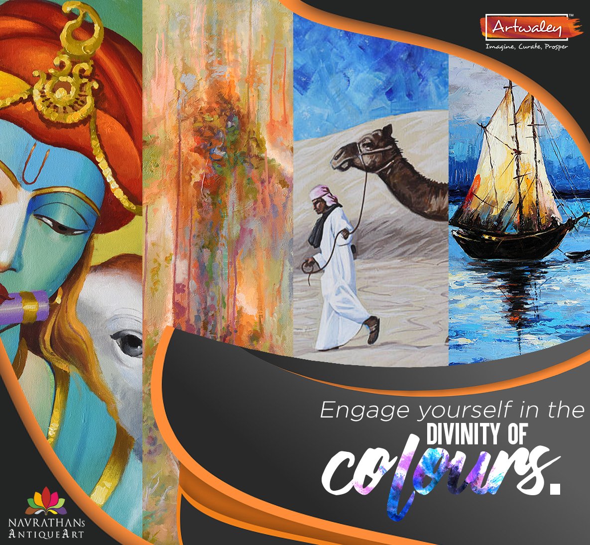 artwaley's tweet photo. Acing creativity✨To witness more of our artworks 🎨live Visit Navrathan Antique Art @ M.G road, Bengaluru
For More Details Contact us at 7899643678 or email us at bd@artwaley.com
#Artwaley #Artworks #Paintings #Colours #Antiqueart #Artifact #NavrathanAntiqueart #Bengaluru https://t.co/YLg5o5WXii