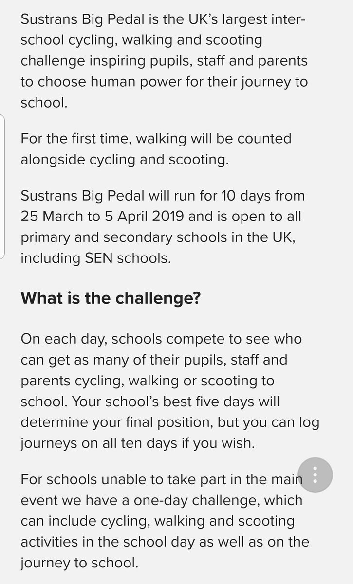 GilnahirkP's tweet image. Big Pedal 2019 @SustransNI is here... Starting on Monday 25th March we would encourage everyone in the GPS community to cycle, scoot or walk to school and back each day for two weeks. Pupils and accompanying adults journeys will be counted for the competition. #moreactive