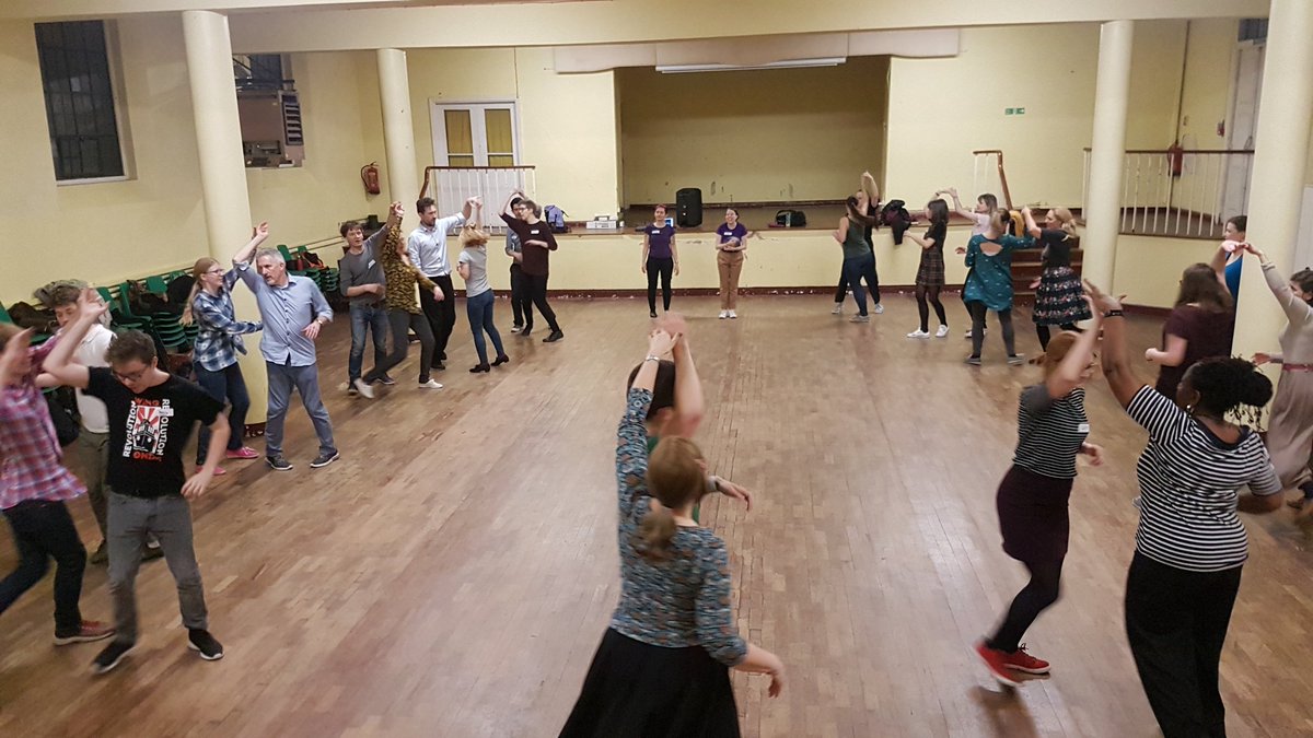 SPVauxhall's tweet photo. Super proud of our students who embrace non-gendered dancing and are happy to try either role with gusto and appreciation :)

It also means you can dance with anyone, and doesn't that make for a happier swing dance community!

#swingdance #LGBT #vauxhall #sw8 https://t.co/eh3yJzJn3K
