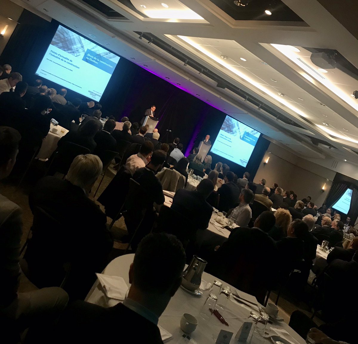 DeGrandpreChait's tweet image. Il est important de rester à l’affût de l’actualité dans le domaine de la #construction. @ericcot de @LaCEGQ nous explique les dernières tendances dans cette industrie, ses défis et ses enjeux #droitqc #constructionDGC2019