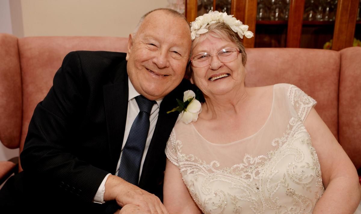 Huge congratulations to Joseph and Margarite, who met at Age UK West Cumbria's day centre, and have just tied the knot! ❤🥂 @ageukwc2