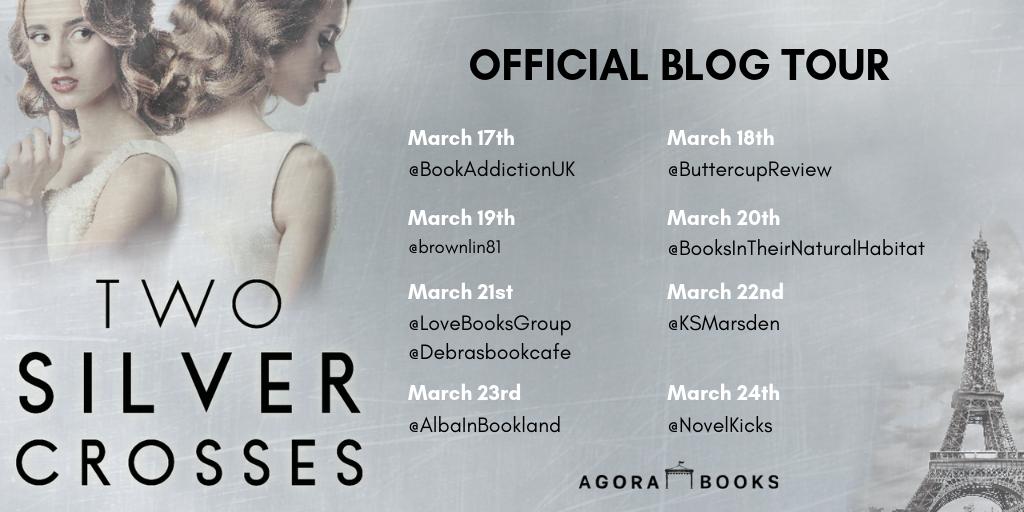 brownlin81's tweet photo. #TwoSilverCrosses book review posted as part of the Official Blog Tour. Read with thanks to @AgoraBooksLDN and @berylkingston. Moving historical fiction done so well. #bookreview #blogger #blogtour #bornareader
https://t.co/rTpPqLeAqo https://t.co/tL9WcOkHiR