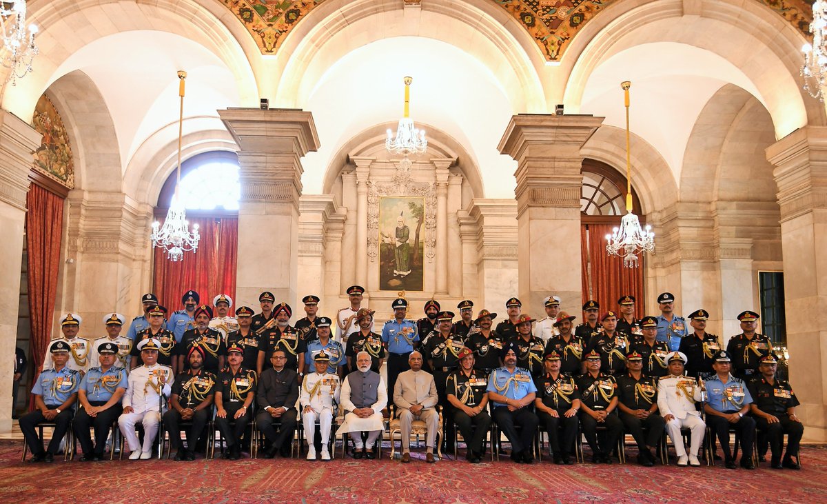 narendramodi's tweet image. Gallantry Awards and Distinguished Service Decorations were conferred upon outstanding people who have been serving India with utmost courage. 

Here are pictures from today’s ceremony.