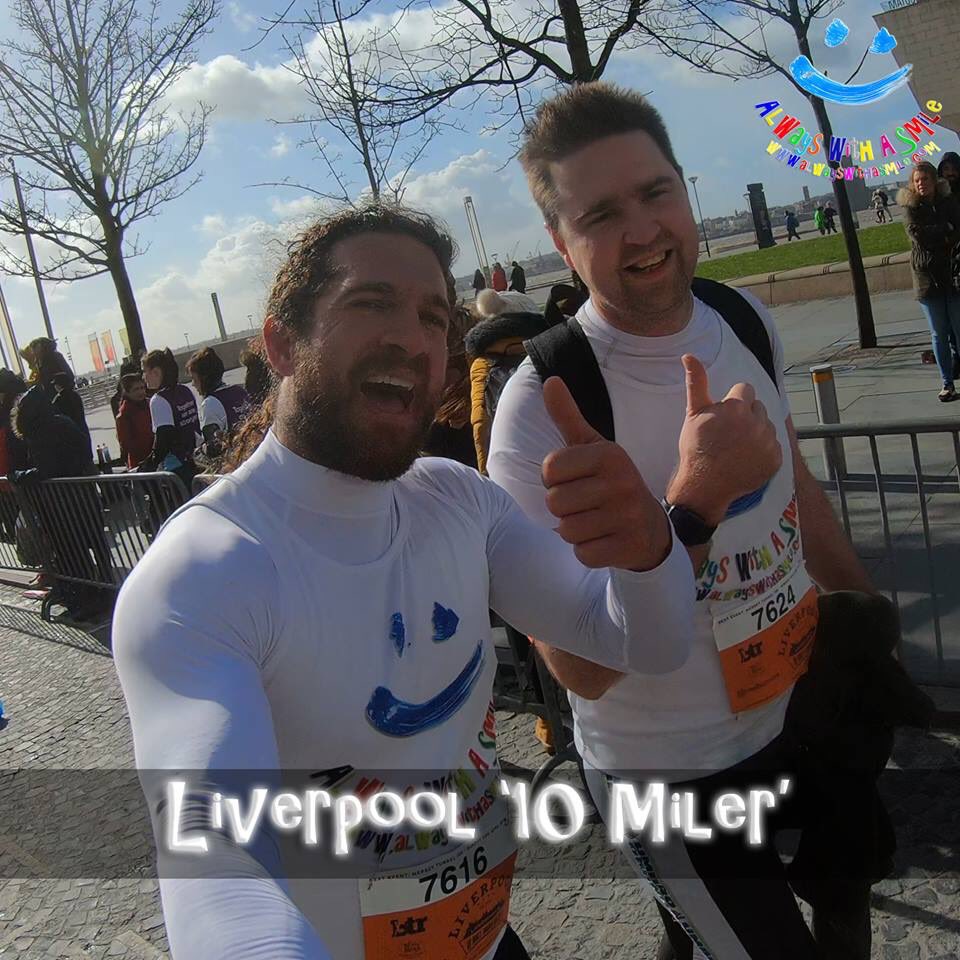 A week ago Joel and Brian took on the Liverpool 10 miler! It was hard. It was the first time back for Joel with this type of event for a while, and despite having a very sore ankle now it was a great event. #event #run #10miles #challenge #raisemoney #raiseawareness
