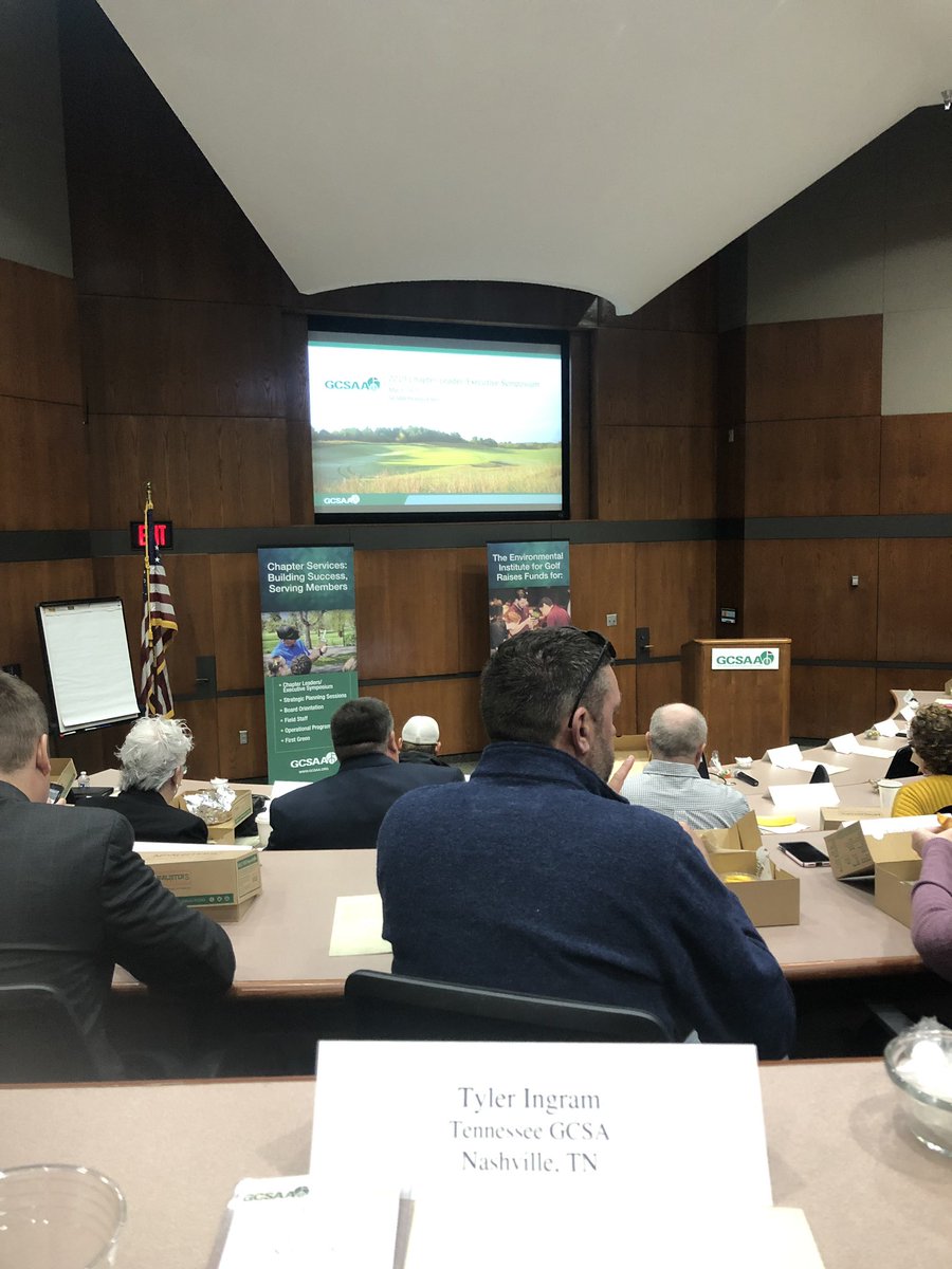 MiddleTNgcsa's tweet photo. Good morning from Lawrence. Chapter leader/ Executive symposium at the mothership @GCSAA https://t.co/hvi3Wof7vJ