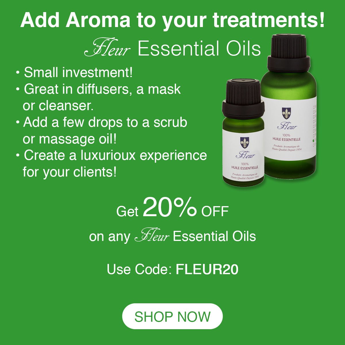spa_order's tweet photo. Add Aroma to your services! Save 15% on Essential Oils! 😍 - https://t.co/XT5FvdoAYN https://t.co/FkFpjLtuni