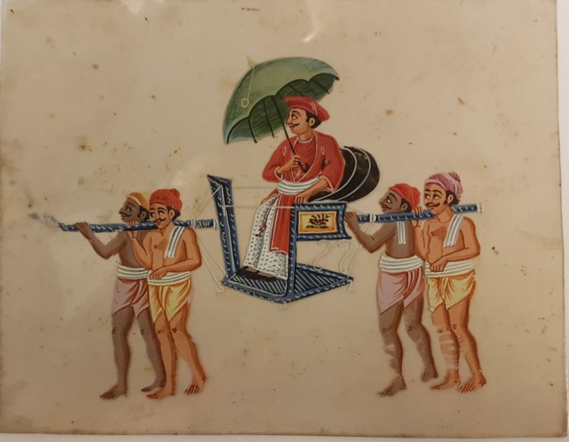 AsianLibraryNL's tweet photo. Gouaches miniatures on mica from India, ca. 1870, For more information on mica miniatures see also BC Leiden blogpost “Indian Life of Mica’ - https://t.co/lMyBnXl4Ak Or 27.650 @ubleiden #Asianlibrary https://t.co/AHLChpPCKp